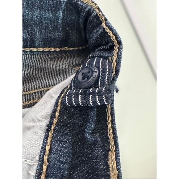 OshKosh B’gosh Girls Size 4 Slim Y2K Retro Bootcut Jeans Embroidered Flowers - Picture 4 of 7